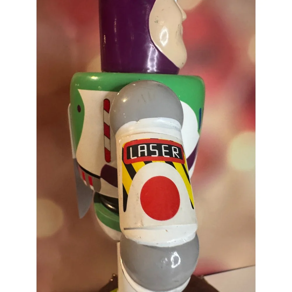 Disney Buzz Lightyear Wooden‎ Nutcracker – 2011 – Display Only – Toy Story